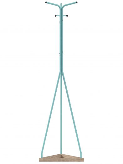 Вешалка напольная Галилео 213 бирюзовый/шимо