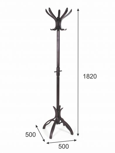 Вешалка напольная В 12Н венге