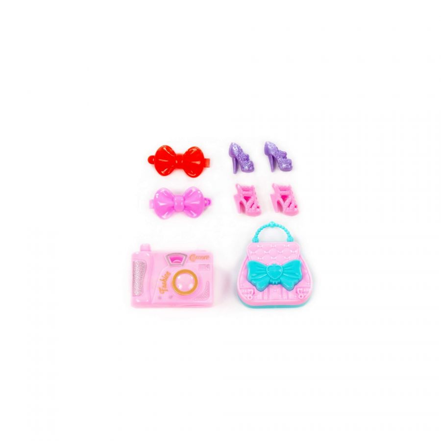 Кукла "Ксюша" (30 см) в парке + аксессуары (8 элементов) (в коробке №3)