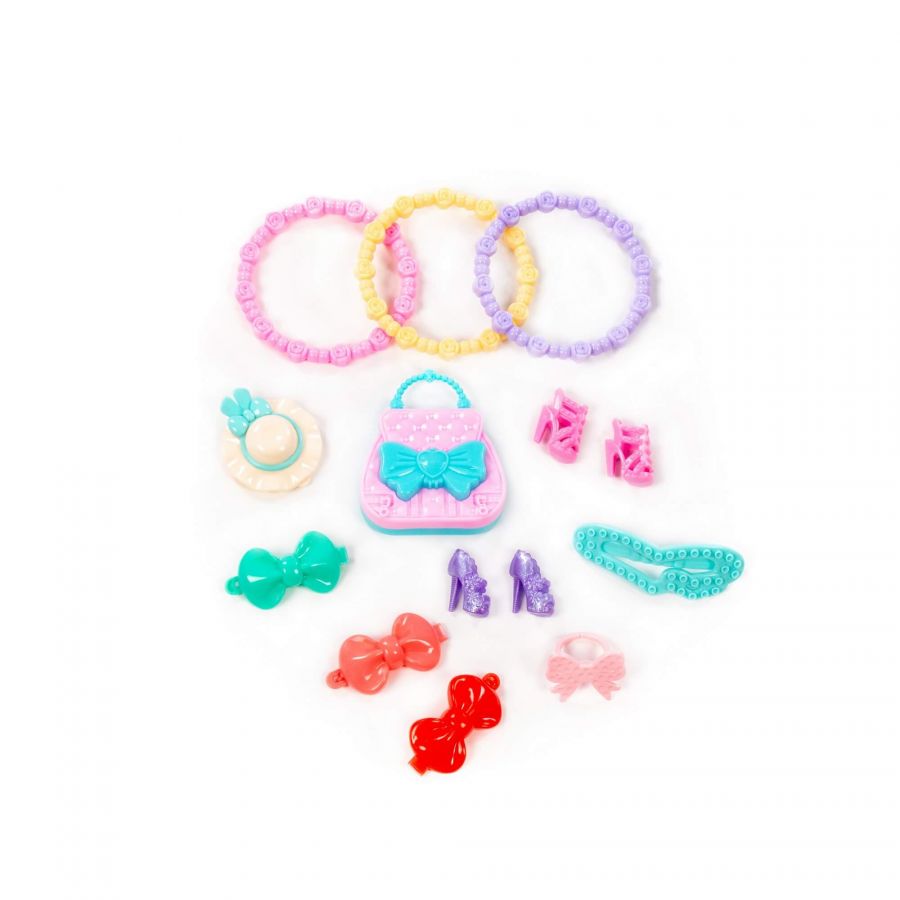 Кукла "Ксюша" (30 см) в вечернем платье + аксессуары (14 элементов) (в коробке №4)