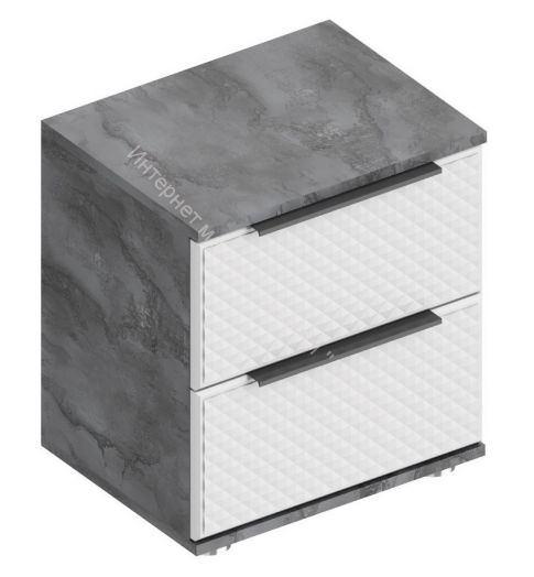 Тумба прикроватная с 2 ящиками "Лео 2"