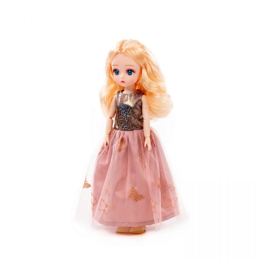 Кукла "Даша" (29 см) в пышном платье (в коробке №1)