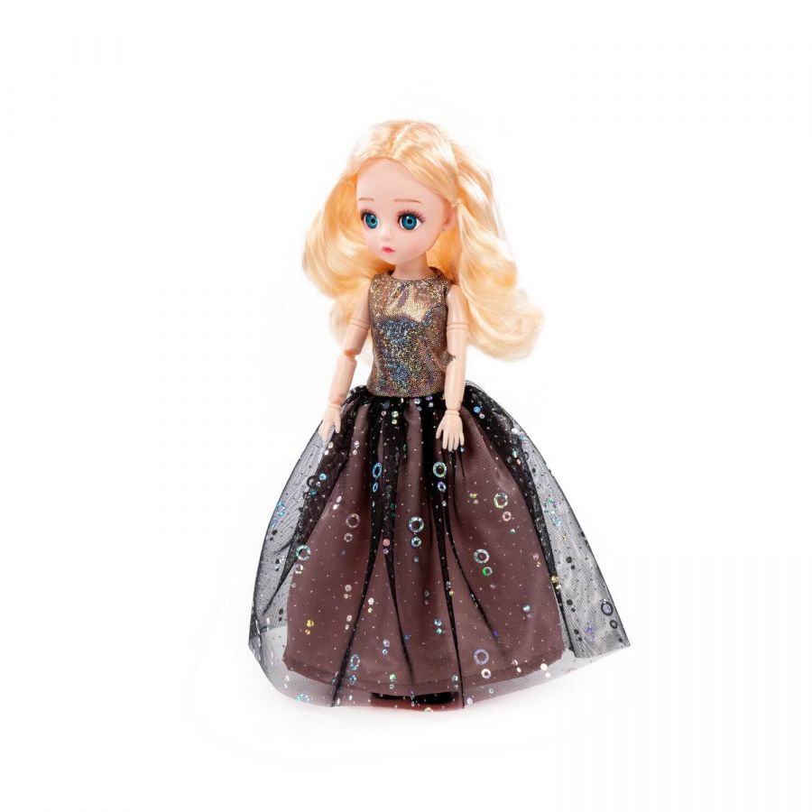 Кукла "Даша" (29 см) в вечернем платье (в коробке №1)