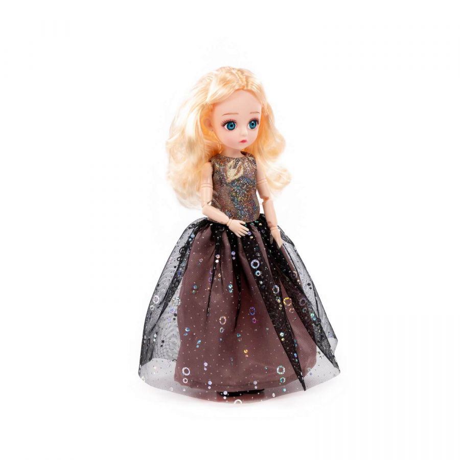 Кукла "Даша" (29 см) в вечернем платье (в коробке №1)