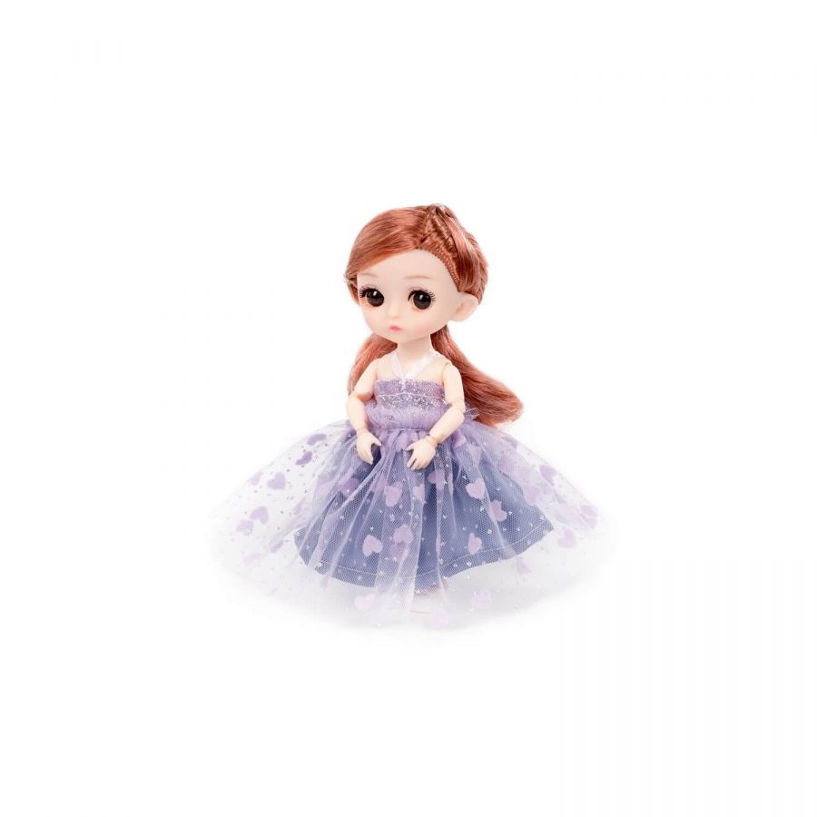 Кукла "Маша" (16 см) в пышном платье (в коробке №1)