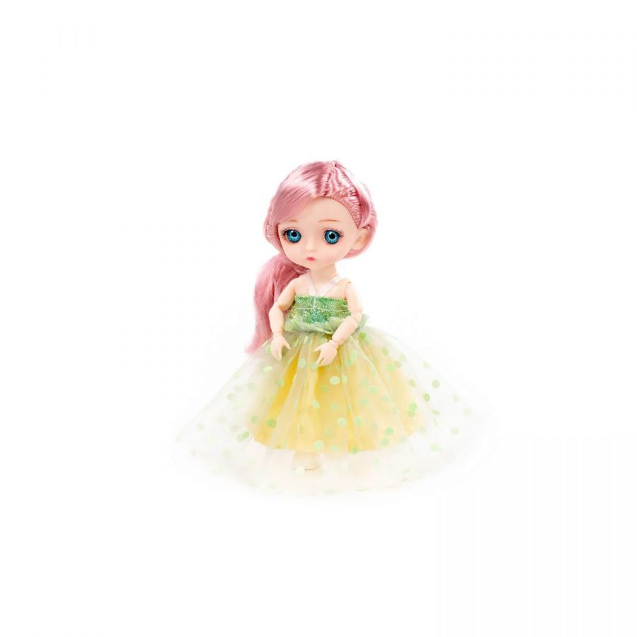 Кукла "Маша" (16 см) в бальном платье (в коробке №1)