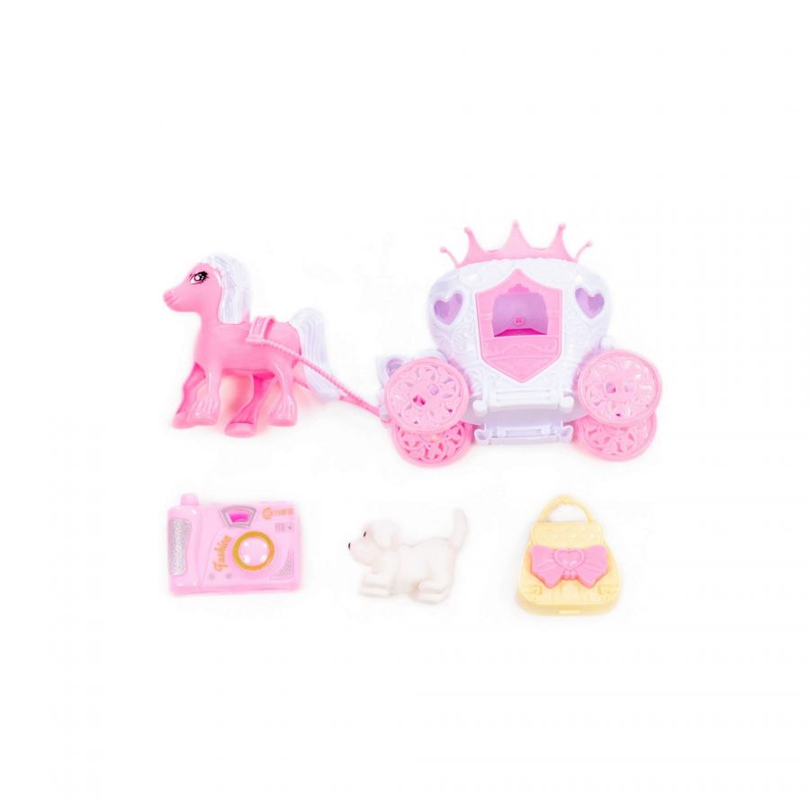 Кукла "Маша" (16 см) на балу + аксессуары (5 элементов) (в коробке №3)