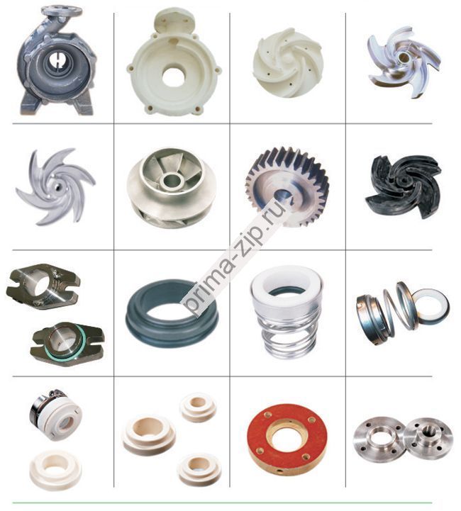 Запчасти насосов СД25/14, СД50/10, СД50/56,СД80/18,СД80/32, СД100/40, СД160/10 и др.