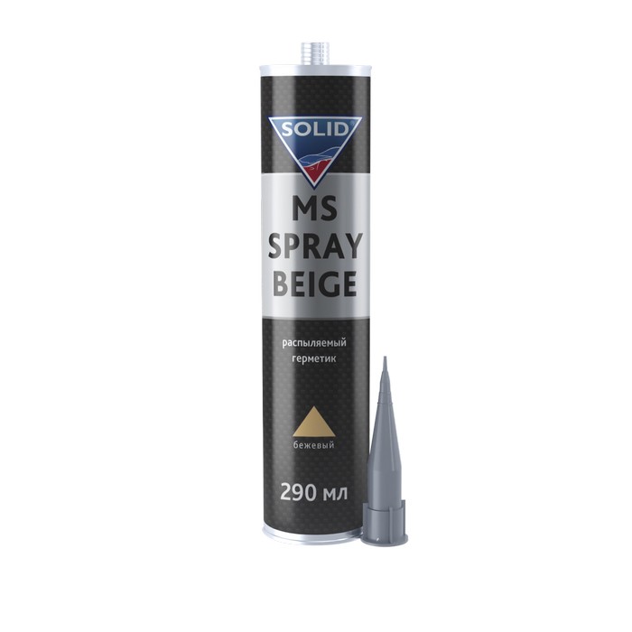Solid PROF MS SPRAY BEIGE распыляемый герметик, цвет: бежевый, 290мл.