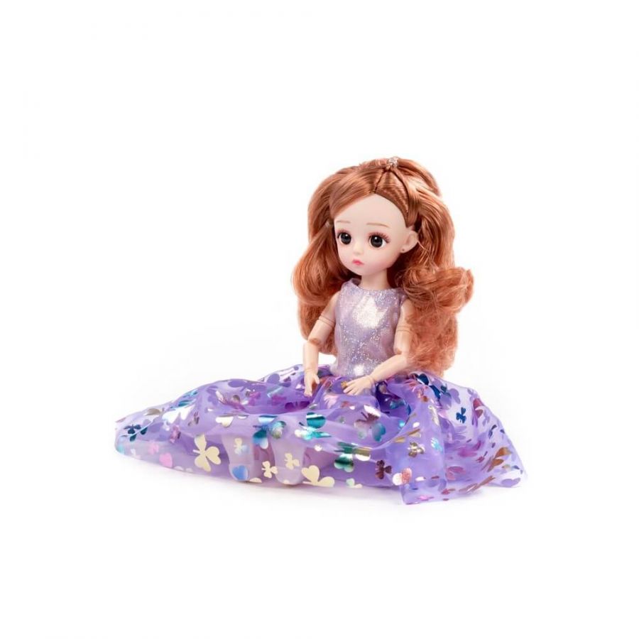 Кукла "Даша" (29 см) в нарядном платье (в коробке №1)