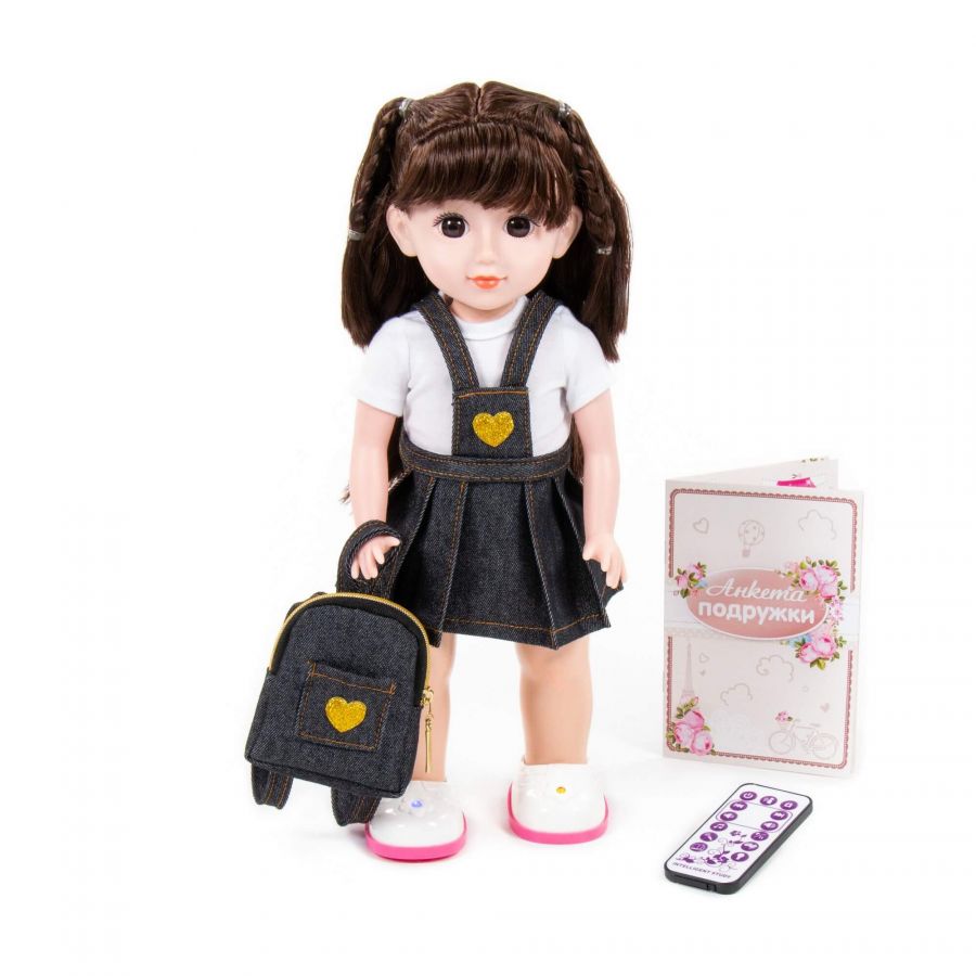 Кукла "Вика" (37 см) в школе (в коробке)