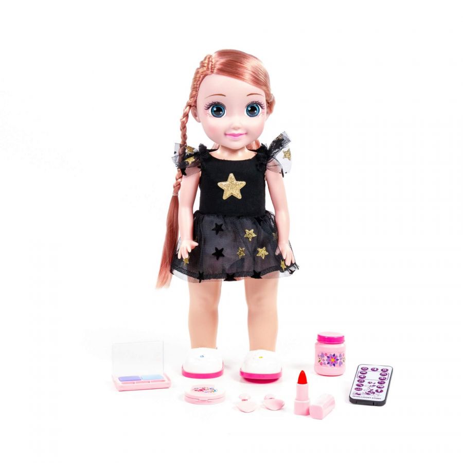 Кукла "Милана" (37 см) в салоне красоты с аксессуарами (6 элементов) (в коробке)