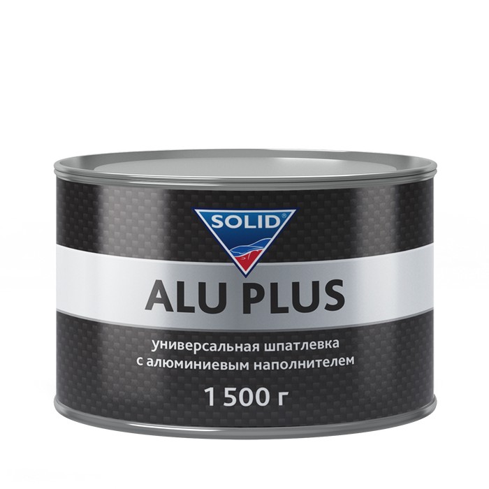 Solid PROFESSIONAL LINE ALU PLUS универсальная шпатлевка с алюминиевым наполнителем, 1,5кг.