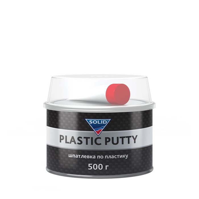 Solid PROFESSIONAL LINE PLASTIC PUTTY шпатлевка по пластику, 500г.