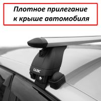 Багажник на Ауди А4 2015-2023 (Audi A4 (B9), sedan), Lux, крыловидные дуги