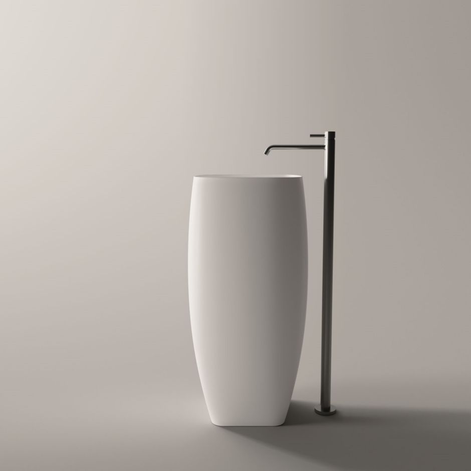 Раковина напольная Alice Nur 45x40xВ92 Open без отверстия под смеситель 33230101