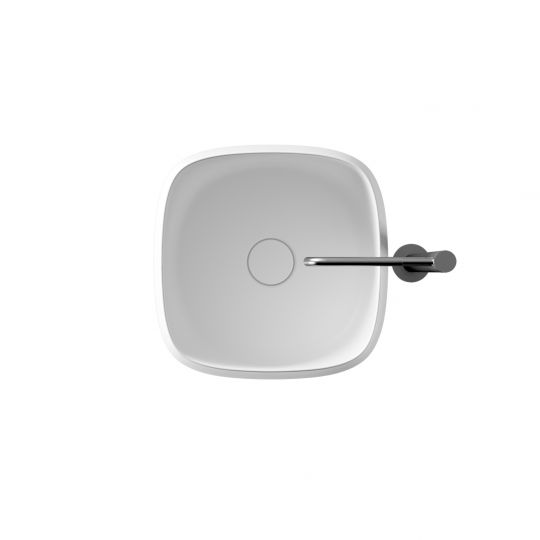 Раковина напольная Alice Nur 45x40xВ92 Open без отверстия под смеситель 33230101 схема 2