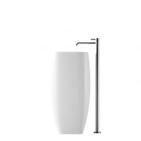 Раковина напольная Alice Nur 45x40xВ92 Open без отверстия под смеситель 33230101 схема 3