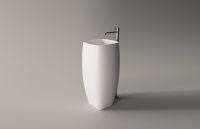 Раковина напольная Alice Nur 45x40xВ92 Open без отверстия под смеситель 33230101 схема 4