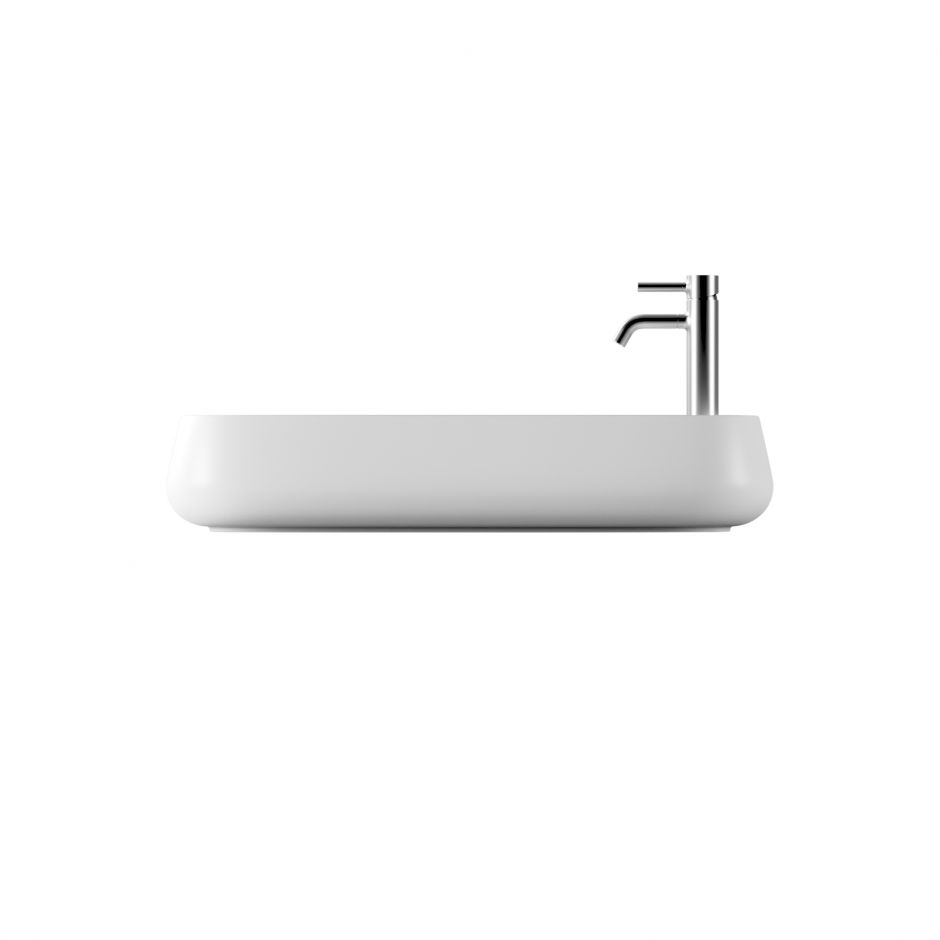 Изображение Раковина накладная Alice Nur Plan 80x40xВ15 без отверстия под смеситель 33190101N