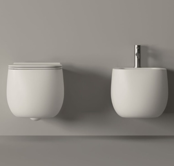 Изображение Подвесной унитаз Alice Nur 55х45х42 без сиденья 33120101