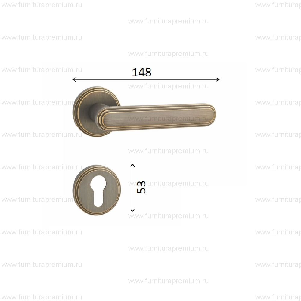 Дверная ручка Joho Lerida