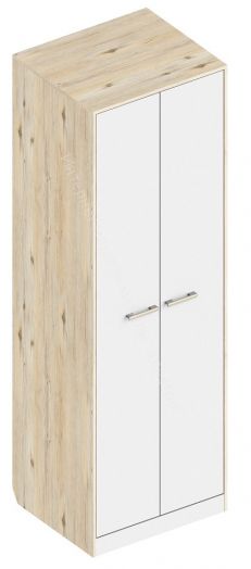 Шкаф 2-х створчатый с полками 700 "Милана"