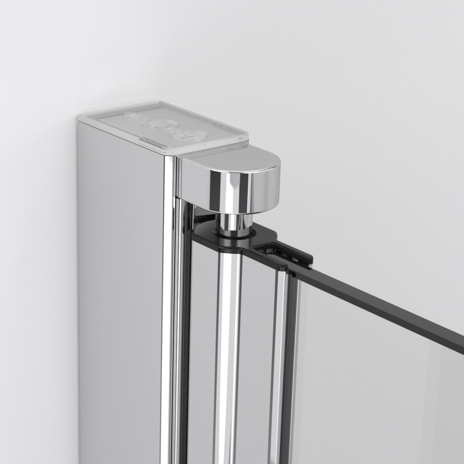 Душевой уголок Radaway Eos KDD B стеклянный цвета хром 80х100 см ФОТО