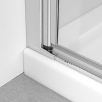 Душевой уголок Radaway Eos KDD B стеклянный цвета хром 80х100 см схема 7