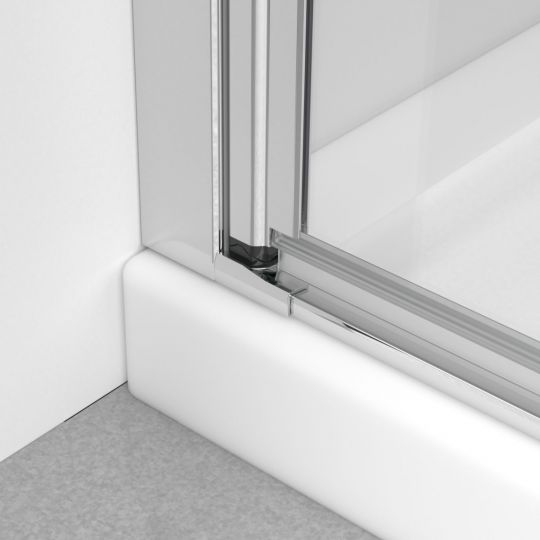 Душевой уголок Radaway Eos KDD B стеклянный цвета хром 80х100 см схема 7