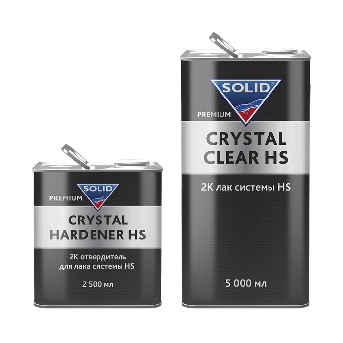 Solid PROF PREMIUM CRYSTAL CLEAR HS - 2K лак системы HS, 5л.