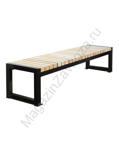 Скамья парковая без спинки AVU064