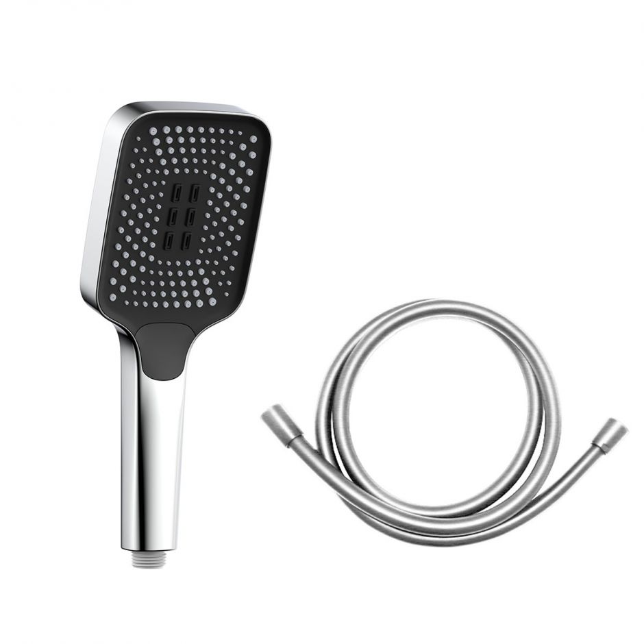 Изображение Трехрежимный ручной душ с шлангом Vincea VSHN-41HCH