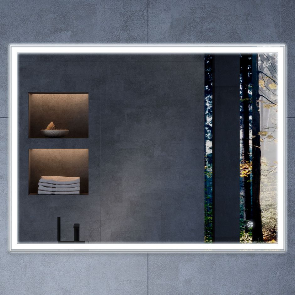 Изображение Зеркало прямоугольное Vincea VLM-3VN900 90х70 см