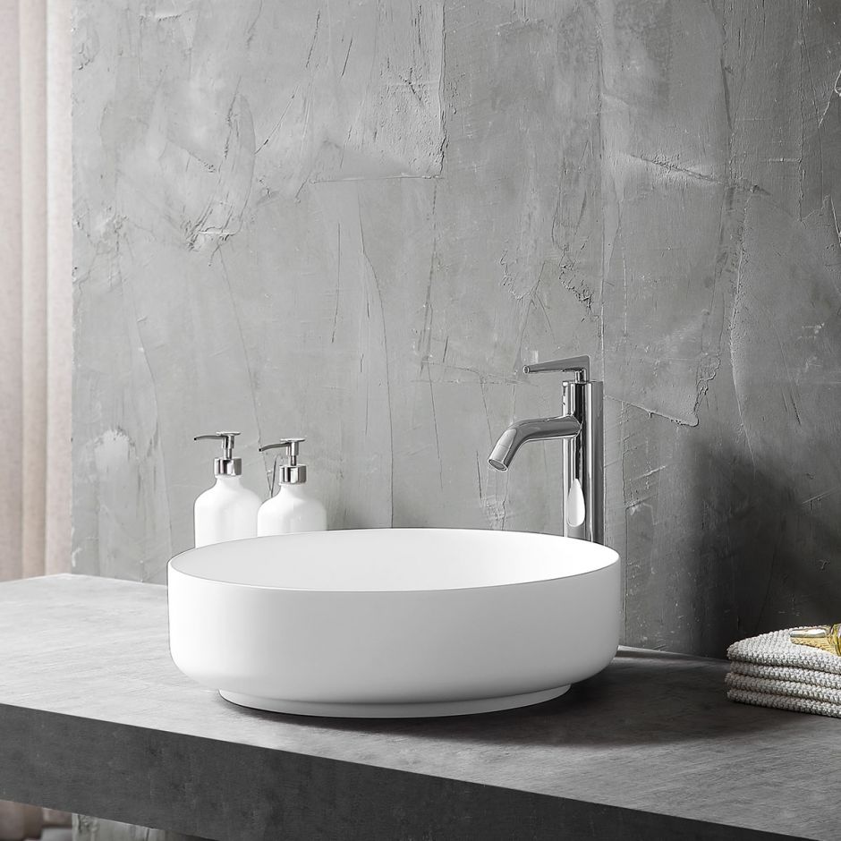 Изображение Накладная раковина Vincea Solid Surface VBS-6S16MW