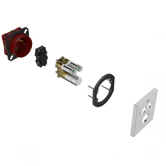 Встраиваемый смеситель для душа 2-х функциональный Vincea INSPIRE VSCV-321T-MCH схема 2 Встраиваемый смеситель для душа 2-х функциональный Vincea INSPIRE VSCV-321T-MCH схема 2