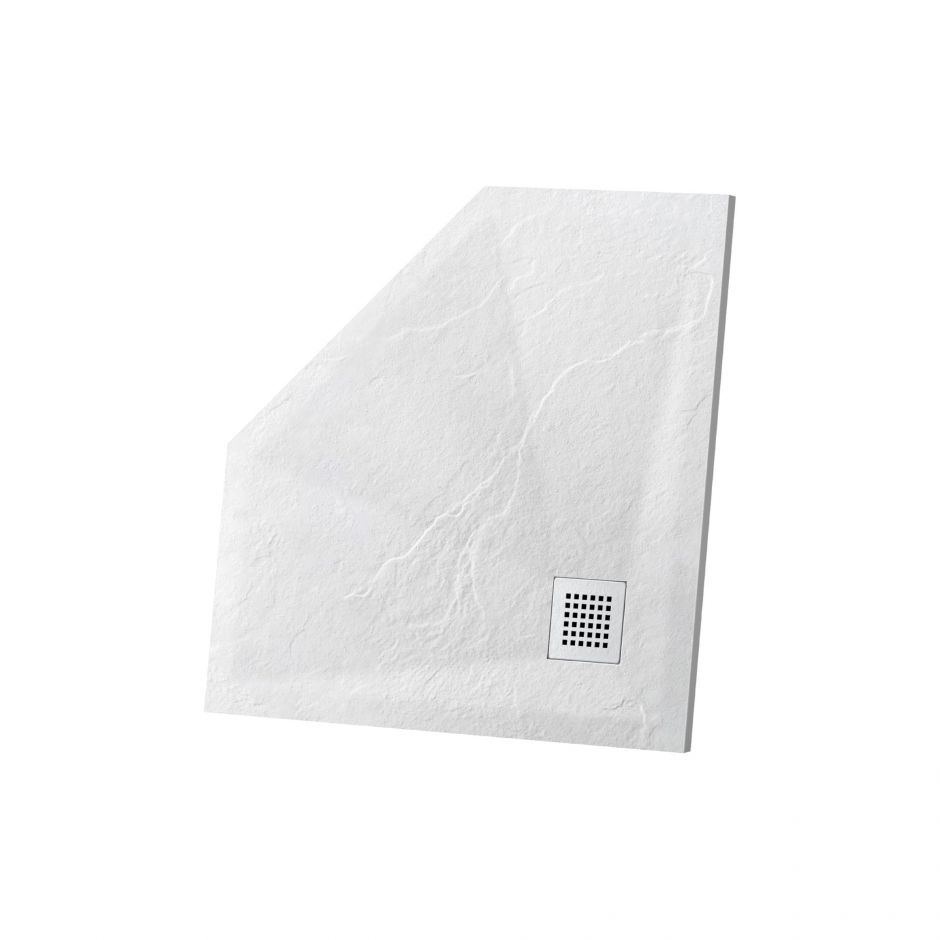 Изображение Пятиугольный поддон Vincea из искуственного камня VST-4SP1010W