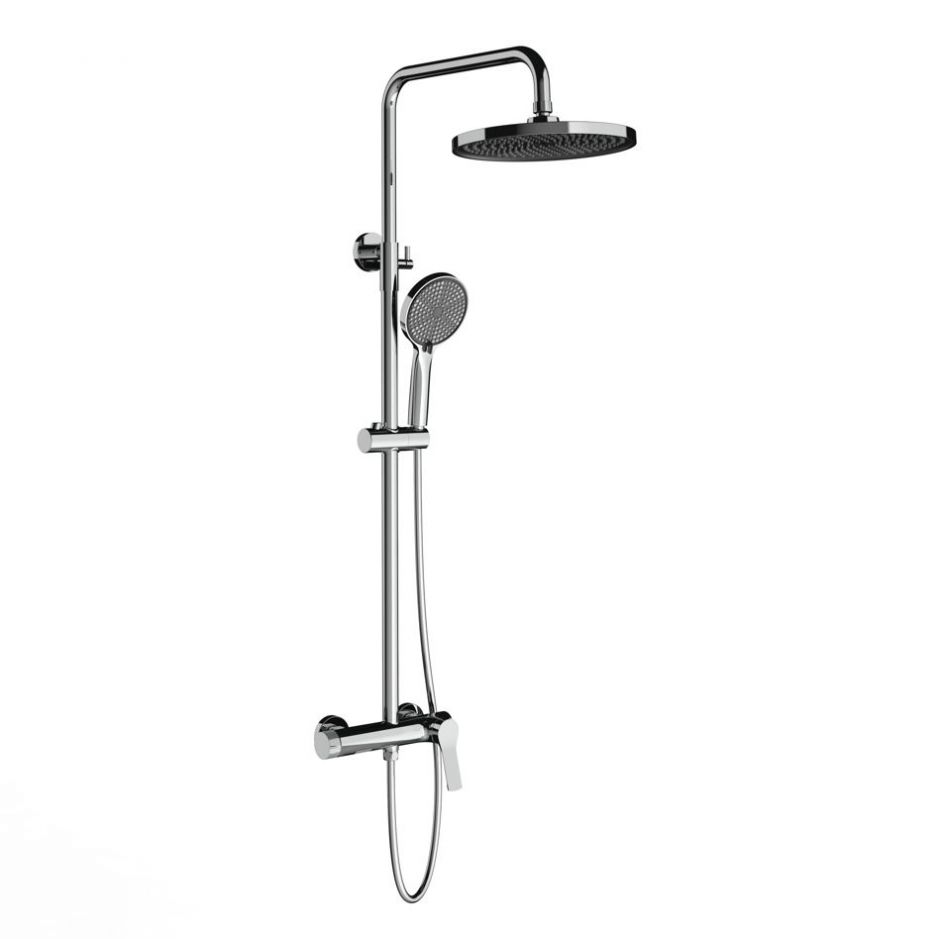 Душевая стойка с каскадным изливом Vincea ARCO VSFS-4AR1CH