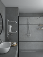 Полотенцесушитель элетрический из нержавеющей стали с таймером VTD-1R2CE схема 1 Полотенцесушитель элетрический из нержавеющей стали с таймером VTD-1R2CE схема 1