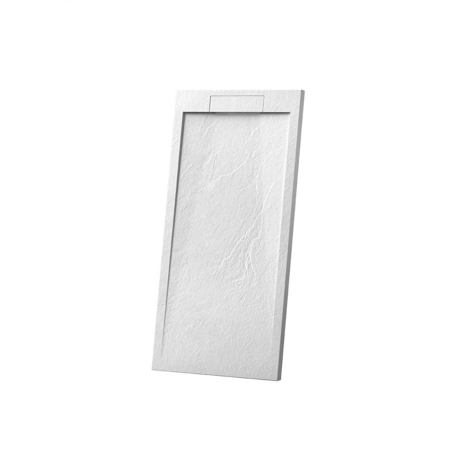 Изображение Прямоуголный поддон для душа из искуственного камня Vincea VST-4SRL8012W