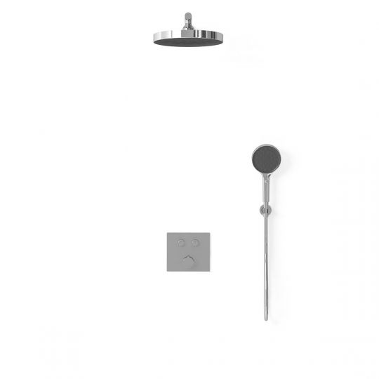 Встраиваемый двухрежимный душевой комплект Vincea VSFW-4I212CH схема 3 Встраиваемый двухрежимный душевой комплект Vincea VSFW-4I212CH схема 3