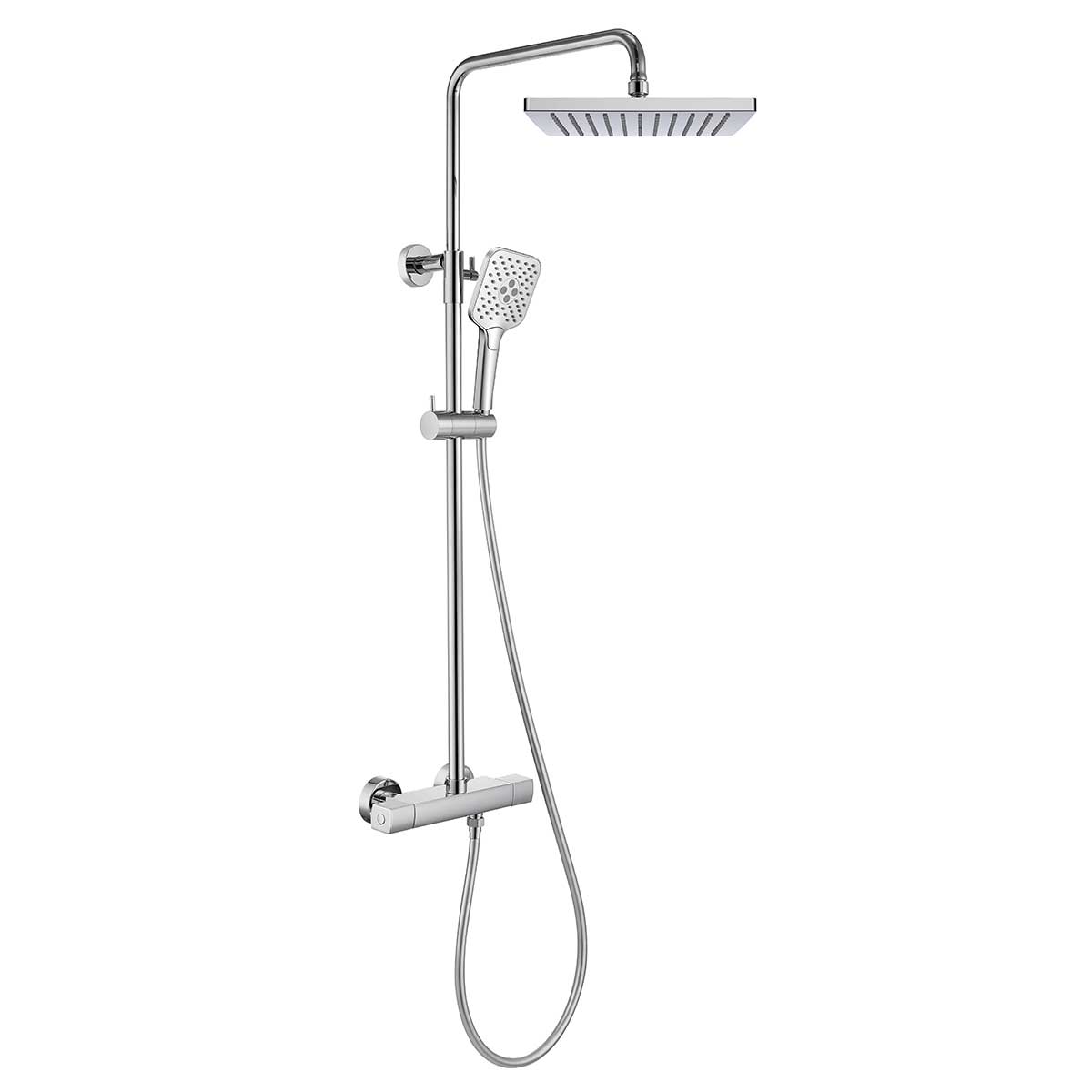 Душевая стойка без излива Vincea NEXT VSFS-1N0TCH цена от 30 800 ₽ Фото Душевая стойка без излива Vincea NEXT VSFS-1N0TCH