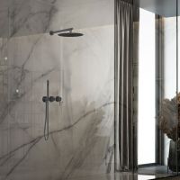 Встраиваемый душевой комплект с верхним и ручным душем GROOVE VSFW-4G01MB схема 6 Встраиваемый душевой комплект с верхним и ручным душем GROOVE VSFW-4G01MB схема 6