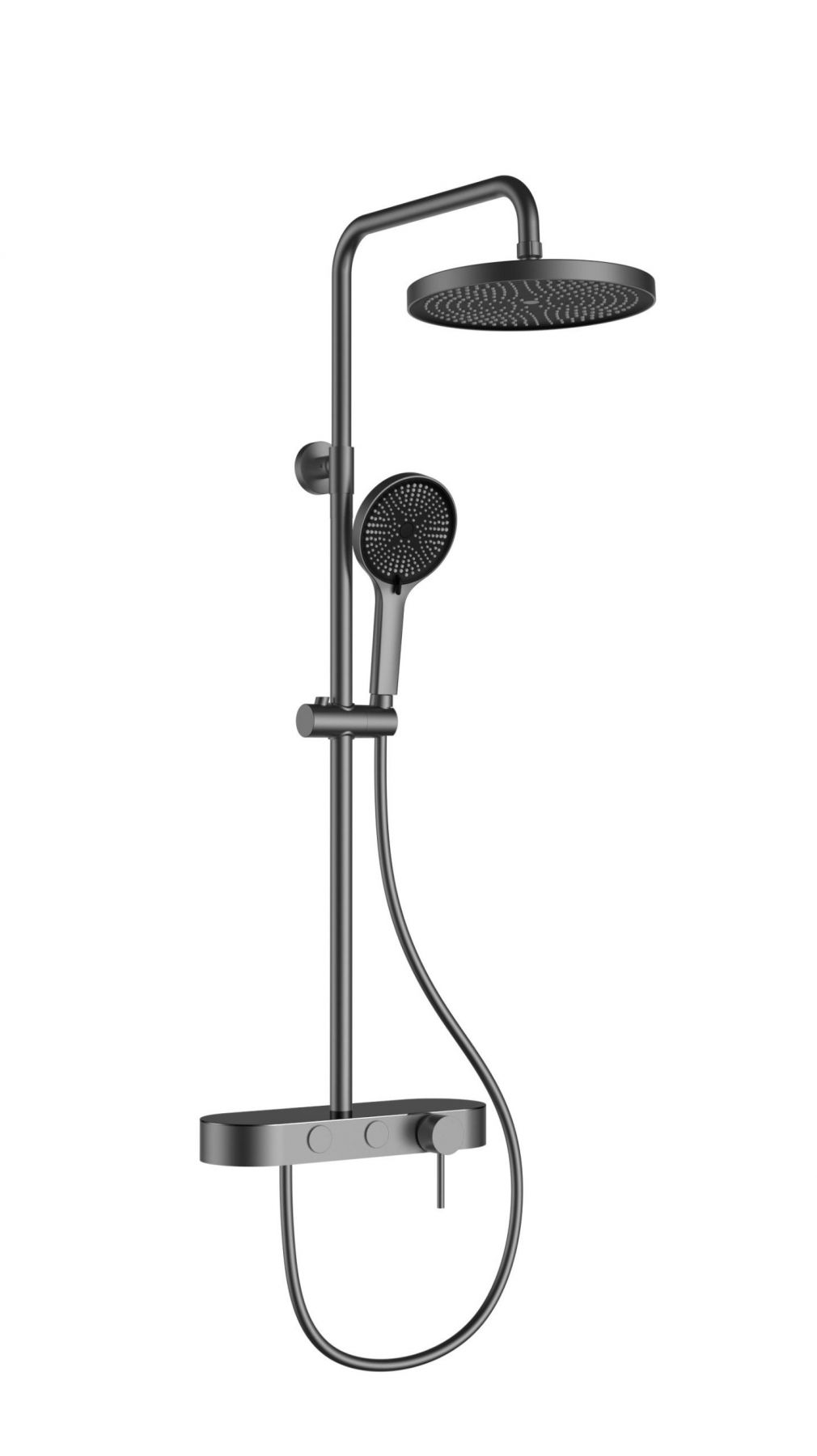 Душевая стойка без излива Vincea VSFS-402GM цена от 29 800 ₽ Фото Душевая стойка без излива Vincea VSFS-402GM