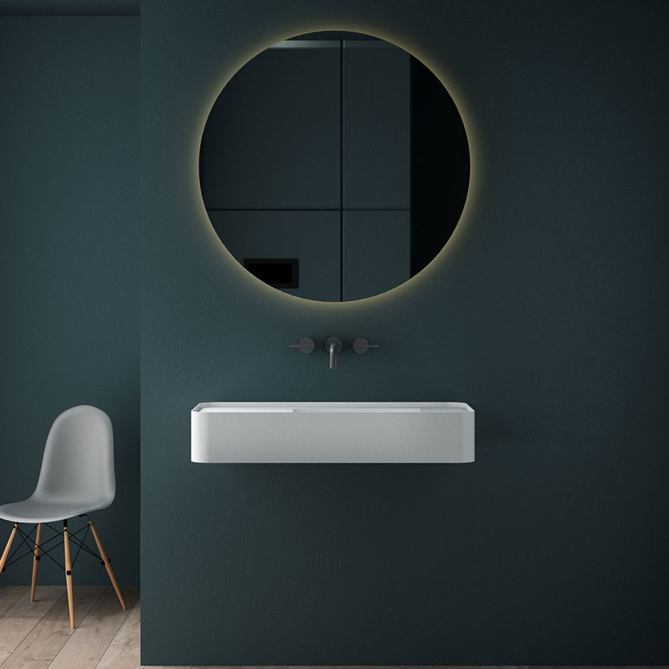 Изображение Подвесная раковина Vincea Solid Surface VWB-6S412MW