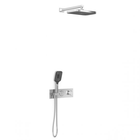 Встраиваемый двухрежимный душевой комплект Vincea VSFW-422T1CH схема 2 Встраиваемый двухрежимный душевой комплект Vincea VSFW-422T1CH схема 2