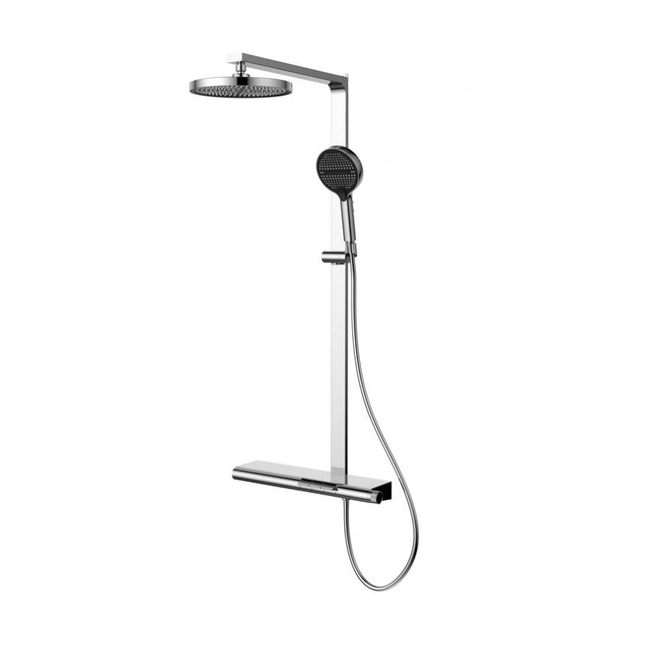 Изображение Душевая стойка с каскадным изливом Vincea ASPIRE VSFS-4AS1CH