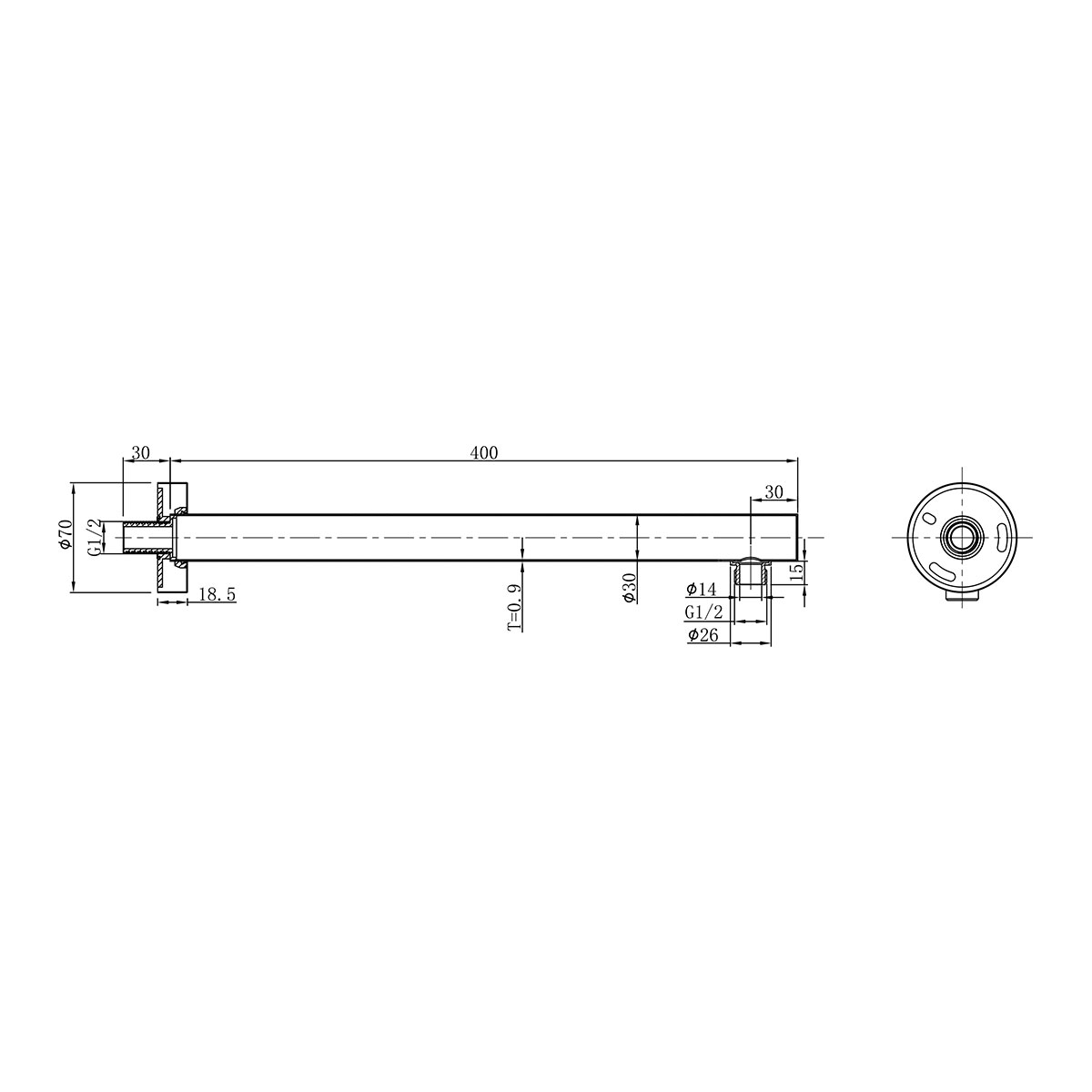 Встраиваемая душевая система Vincea INSPIRE VSFW-3I21MT2RMB схема 23