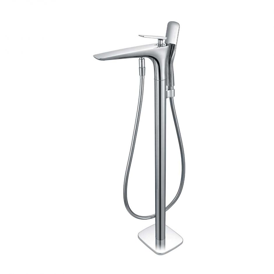 Изображение Напольный смеситель для ванны Vincea VTF-102CH