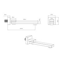 Встраиваемый трехрежимный душевой комплект с изливом Vincea VSFW-433TI3RMB схема 23 Встраиваемый трехрежимный душевой комплект с изливом Vincea VSFW-433TI3RMB схема 23